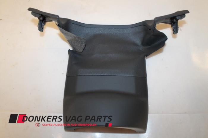 Steering wheel column trim