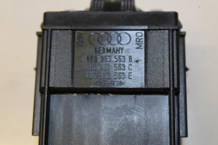 Interruptor de calefactor de asiento de un Audi A3
