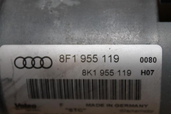 Scheibenwischermotor+Mechanik van een Audi A5