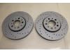Front brake disc from a Audi A3