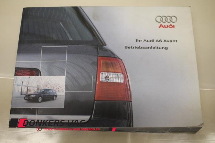 Używane Instrukcja Audi A6 Cena € 15,00 Procedura marży oferowane przez Donkers VAG Parts