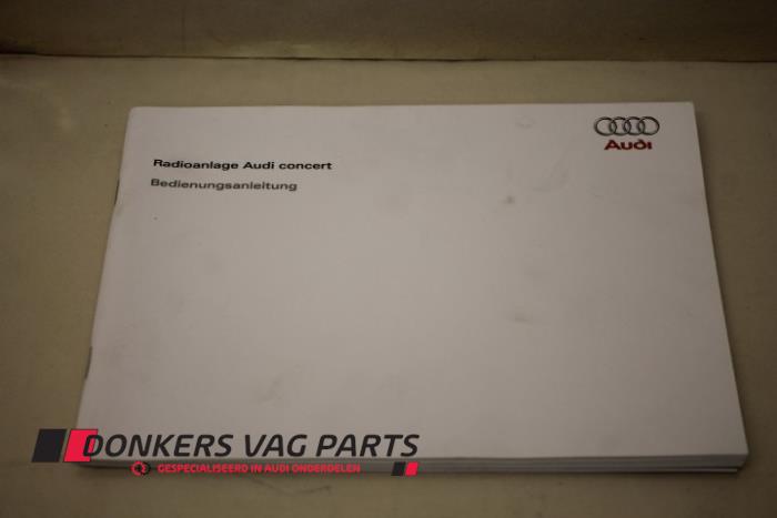Używane Instrukcja Audi A4 Cena € 5,00 Procedura marży oferowane przez Donkers VAG Parts