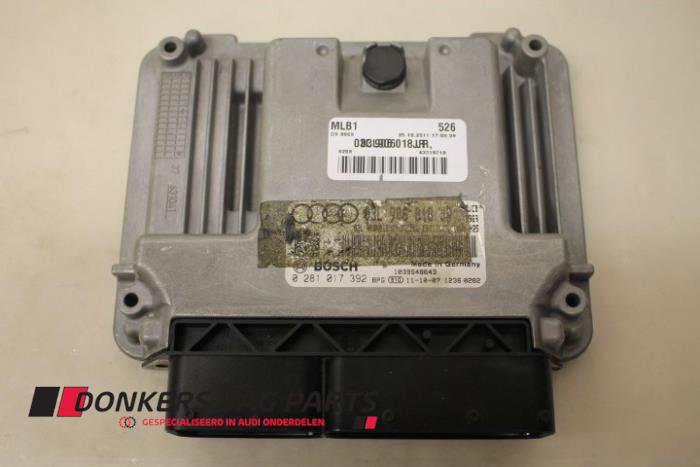 Used Engine management computer Audi A4 Avant (B8) 2.0 TDI 16V Price € 302,00 Margin scheme offered by Donkers VAG Parts