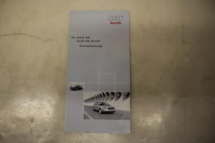 Livret d'instructions d'un Audi A6 2004