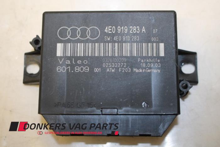 Usados Módulo PDC Audi A8 (D3) 4.0 TDI V8 32V Lang Quattro Precio € 30,00 Norma de margen ofrecido por Donkers VAG Parts