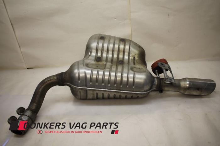 Rear silencer