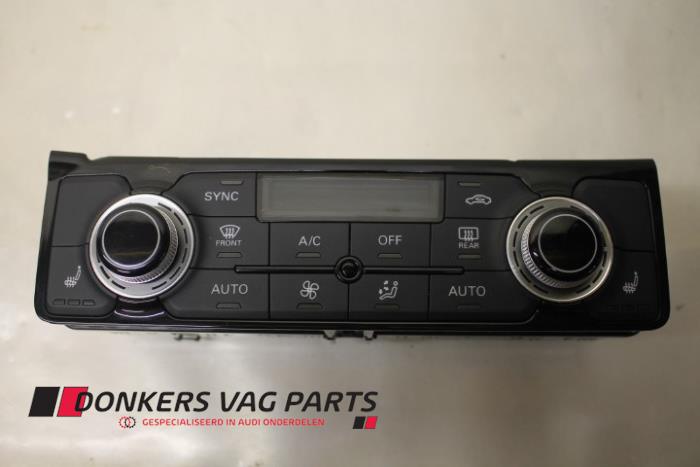 Używane Panel climatronic Audi A8 (D4) 4.0 V8 32V TFSI Quattro Cena € 100,01 Z VAT oferowane przez Donkers VAG Parts