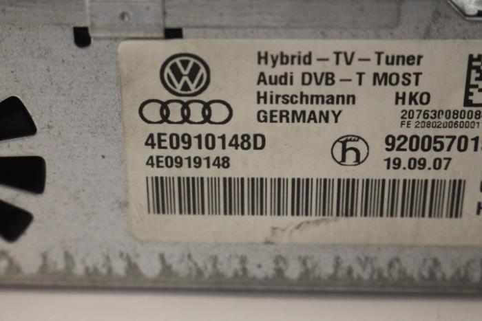 Carte TV d'un Audi A4