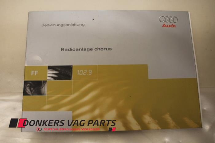 Używane Instrukcja Audi A3 Cena € 5,00 Procedura marży oferowane przez Donkers VAG Parts