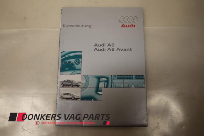 Używane Instrukcja Audi A6 Cena € 5,00 Procedura marży oferowane przez Donkers VAG Parts