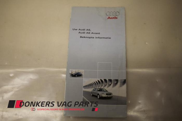 Używane Instrukcja Audi A6 Cena € 5,00 Procedura marży oferowane przez Donkers VAG Parts