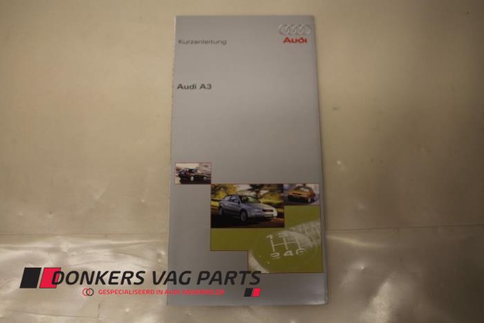 Używane Instrukcja Audi A3 Cena € 5,00 Procedura marży oferowane przez Donkers VAG Parts