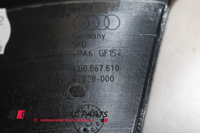a+u 2010年 475 476 477 479 483 Front door trim 4-door, right Audi A6 - 4G08676104PK