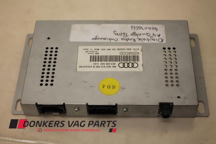 Usagé Module DAB Audi A6 Prix € 50,00 Règlement à la marge proposé par Donkers VAG Parts