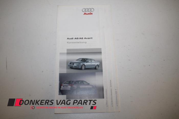 Używane Instrukcja Audi A6 Cena € 5,00 Procedura marży oferowane przez Donkers VAG Parts