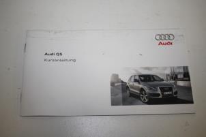 Used Instruction Booklet Audi Q5 Price € 5,00 Margin scheme offered by Autoparts Veghel