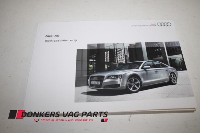 Używane Instrukcja Audi S8 (D3) 5.2 V10 40V Cena € 20,00 Procedura marży oferowane przez Donkers VAG Parts