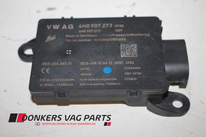 Begagnade Däcktrycksmodul Audi RS 6 Avant (C7) 4.0 V8 TFSI 32V Pris € 100,01 Inklusive moms erbjuds av Donkers VAG Parts