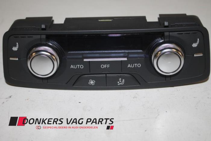 Używane Panel climatronic Audi RS 6 Avant (C7) 4.0 V8 TFSI 32V Cena € 90,75 Z VAT oferowane przez Donkers VAG Parts