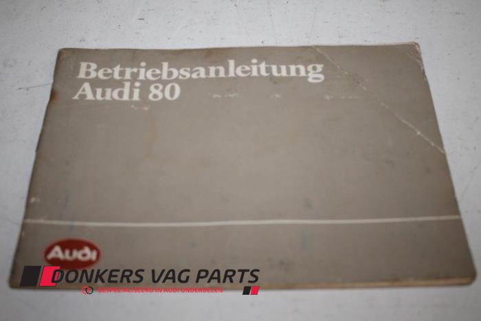 Używane Instrukcja Audi 80 Cena € 12,00 Procedura marży oferowane przez Donkers VAG Parts