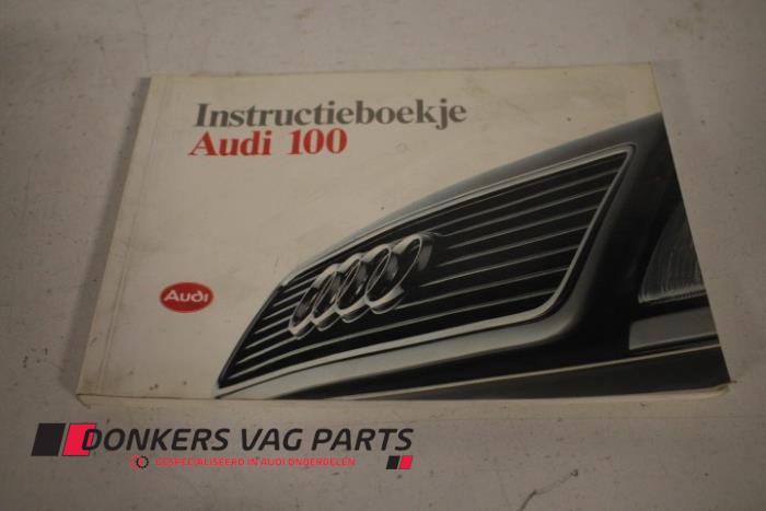Używane Instrukcja Audi 100 Cena € 20,00 Procedura marży oferowane przez Donkers VAG Parts