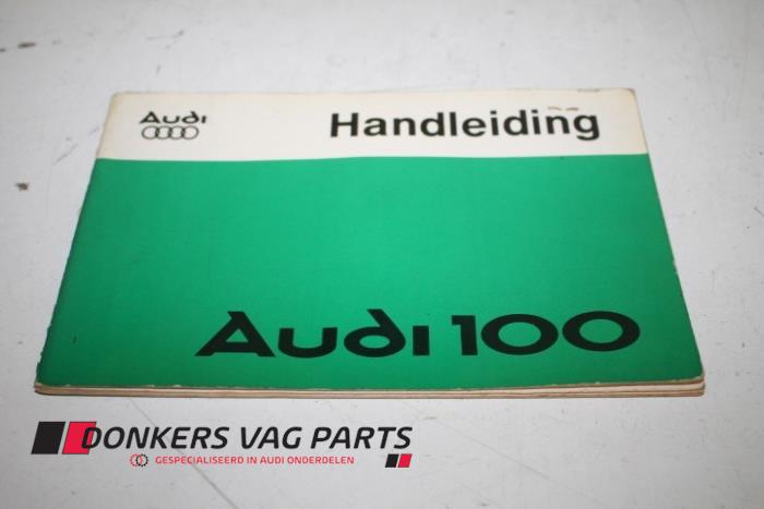 Używane Instrukcja Audi 100 Cena € 20,00 Procedura marży oferowane przez Donkers VAG Parts