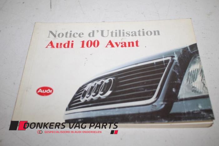 Używane Instrukcja Audi 100 Cena € 20,00 Procedura marży oferowane przez Donkers VAG Parts