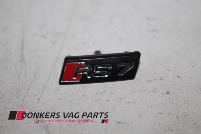 Nya Emblem Audi A7 Pris € 33,64 Inklusive moms erbjuds av Donkers VAG Parts