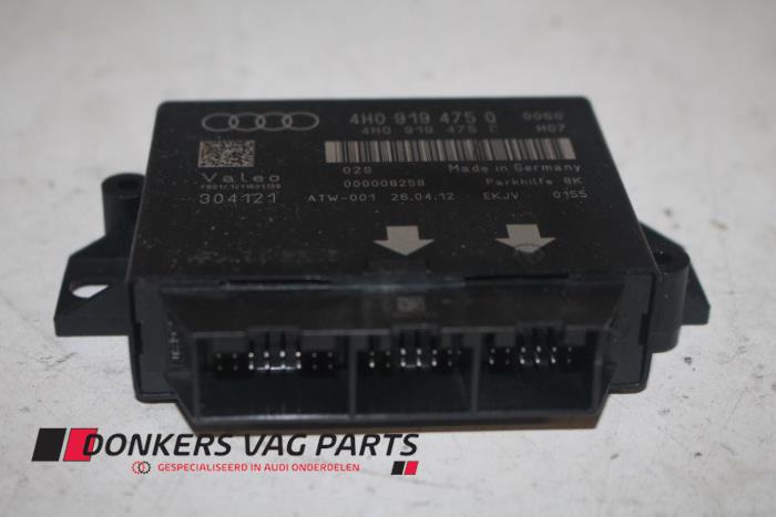 Usados Módulo PDC Audi S8 (D4) 4.0 V8 TFSI 32V Precio € 75,00 Norma de margen ofrecido por Donkers VAG Parts
