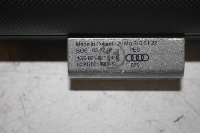 Red de carga de un Audi RS6 2013