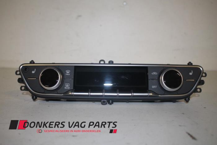 Używane Panel climatronic Audi RS 4 Avant (B9) 2.9 V6 TFSI 24V Cena € 151,25 Z VAT oferowane przez Donkers VAG Parts