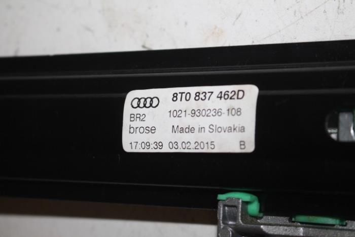 Mécanique vitre 4portes avant droite d'un Audi A5 2015