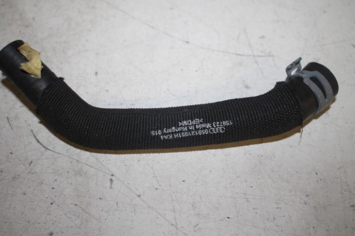 Radiator hose from a Audi SQ5 2018
