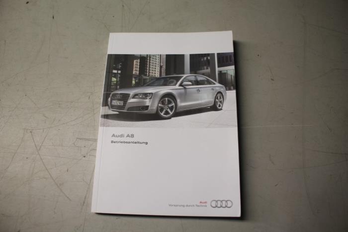 Instrukcja z Audi S8 2013