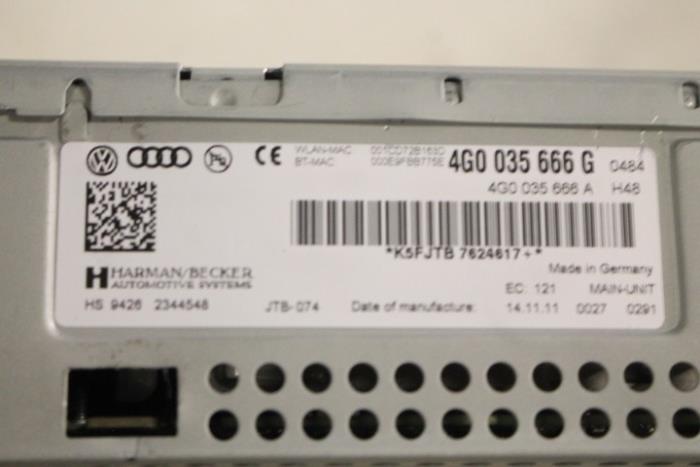 Unité de contrôle Multimedia d'un Audi A6