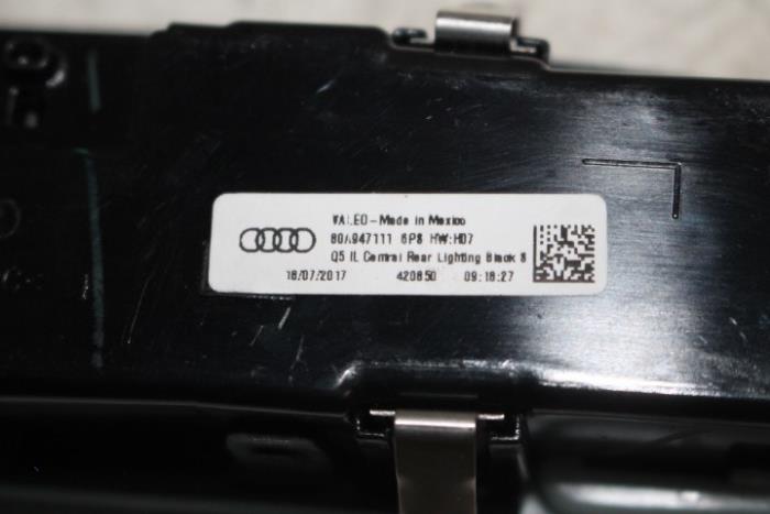 Innenbeleuchtung hinten van een Audi SQ5 2018