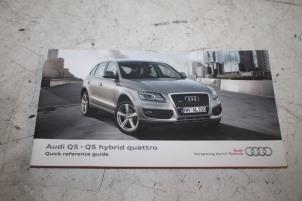 Used Instruction Booklet Audi Q5 Price € 10,00 Margin scheme offered by Autoparts Veghel