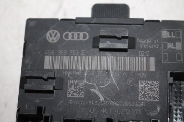 Modul centralnego zamka z Audi A6 2012