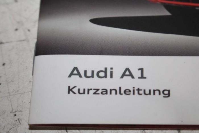 Livret d'instructions d'un Audi A1