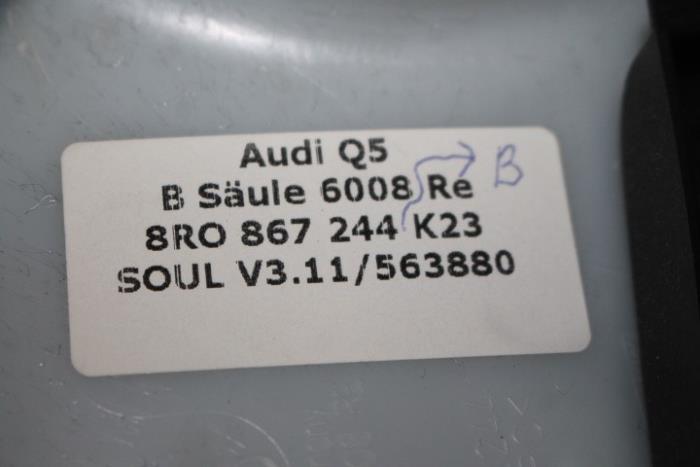 Slupek srodkowy prawy z Audi Q5