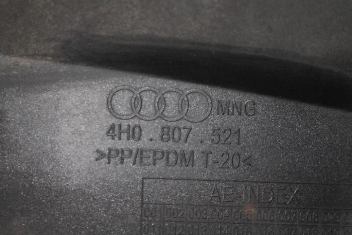 Spoiler rear bumper from a Audi A8