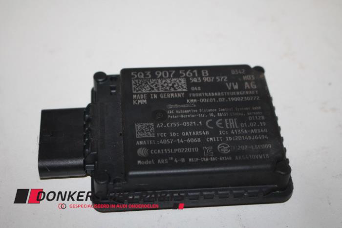 Begagnade Radarsensor Audi A1 Sportback (GBA) 1.0 30 TFSI 12V Pris € 400,00 Marginaltabell erbjuds av Donkers VAG Parts