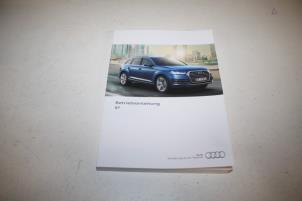 Used Instruction Booklet Audi Q7 Price € 20,00 Margin scheme offered by Autoparts Veghel