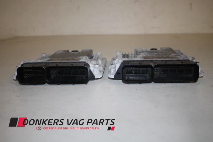 Engine management computer from a Audi A8 (D3) 4.2 TDI V8 32V Lang Quattro 2005