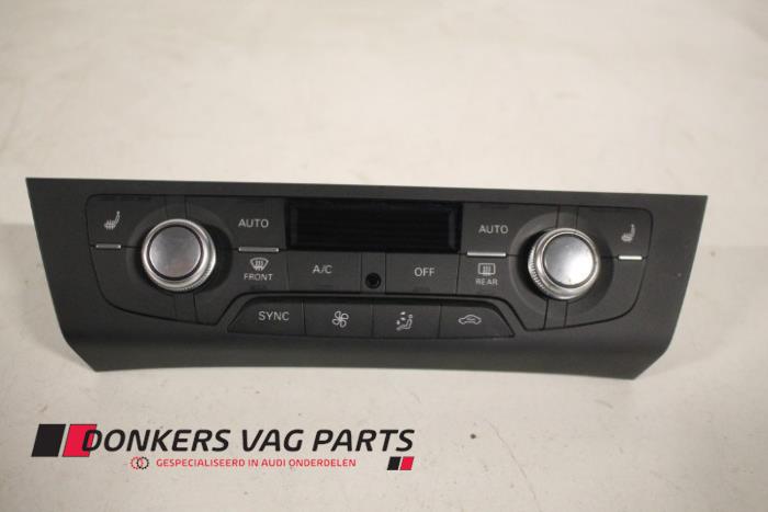 Używane Panel climatronic Audi A7 Sportback (4GA/4GF) 3.0 TDI Clean Diesel V6 24V Quattro Cena € 37,50 Procedura marży oferowane przez Donkers VAG Parts