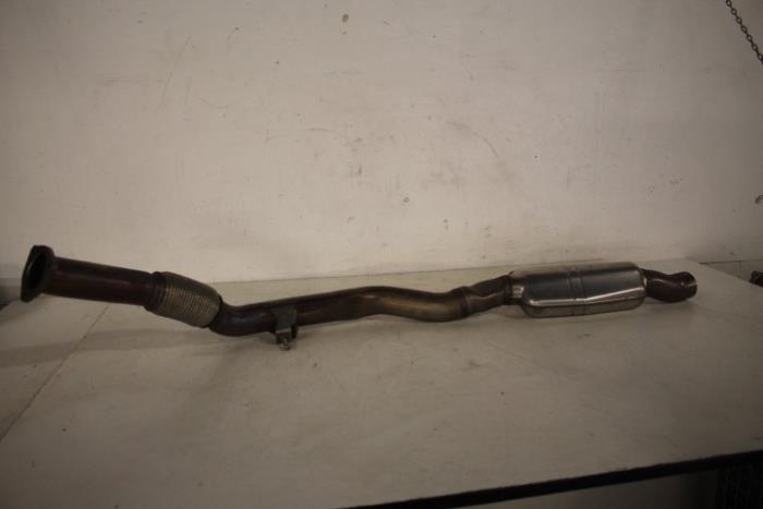 Exhaust front silencer from a Audi Q7