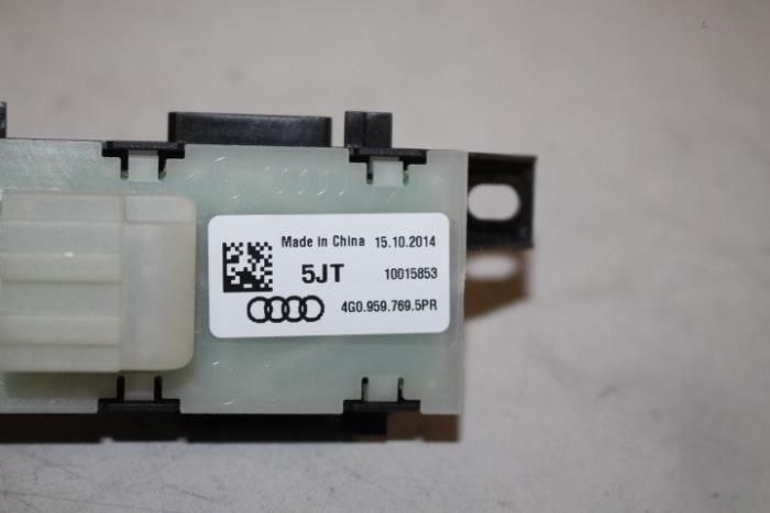 Electric seat switch from a Audi A6