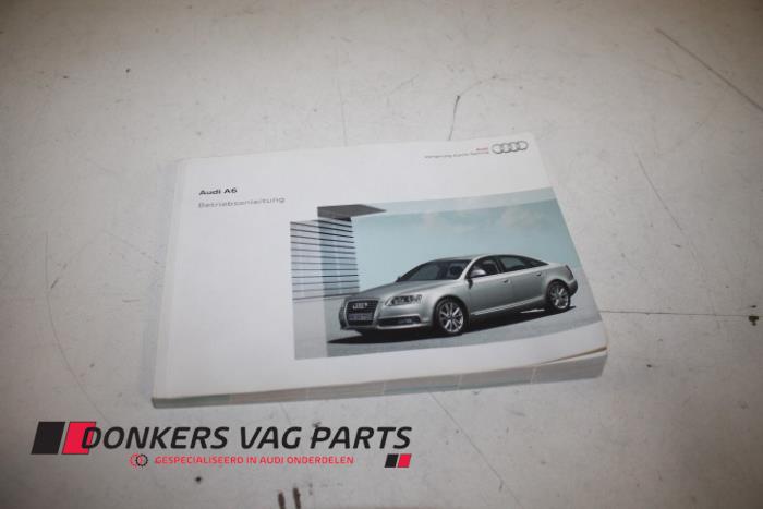 Używane Instrukcja Audi A6 Avant (C6) 2.0 TDI 16V Cena € 20,00 Procedura marży oferowane przez Donkers VAG Parts