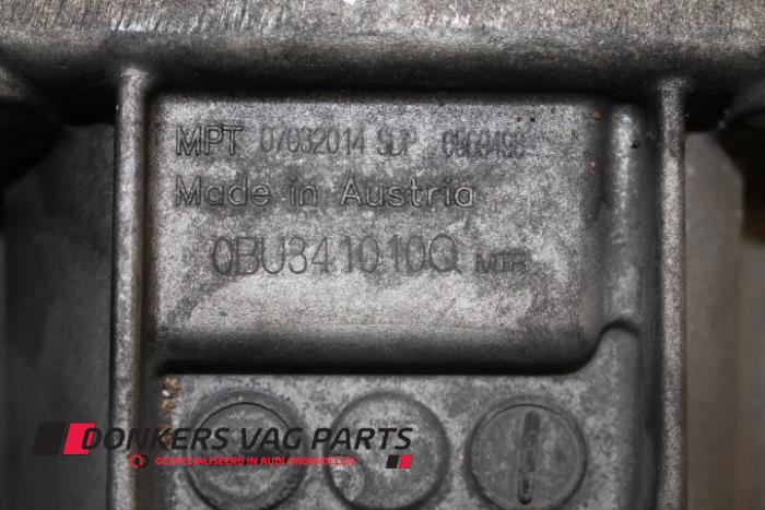 Getriebe van een Audi Q7 (4LB) 3.0 TFSI V6 24V 2015