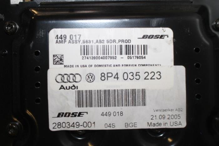 Radioverstärker van een Audi A3 2005